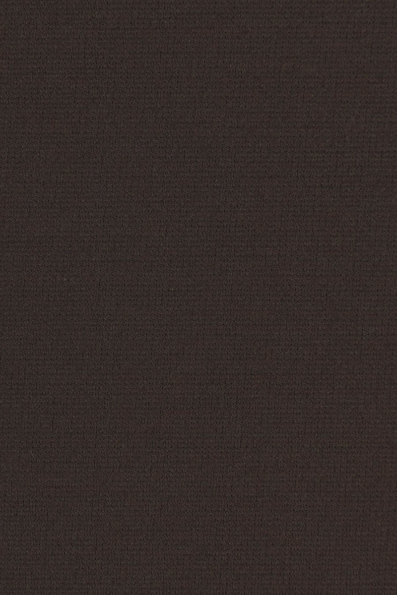 Polyester-Jersey dunkelbraun gestrickt