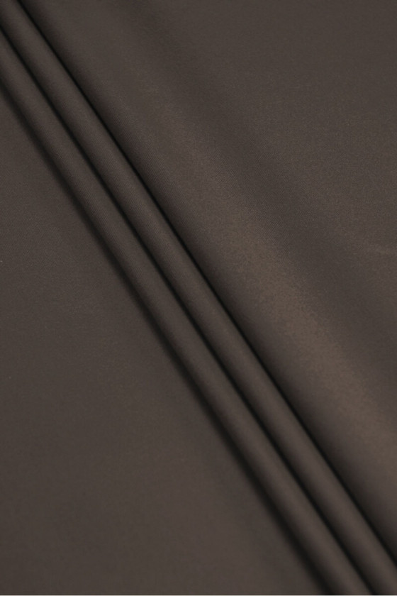 Jersey knitted dark chocolate