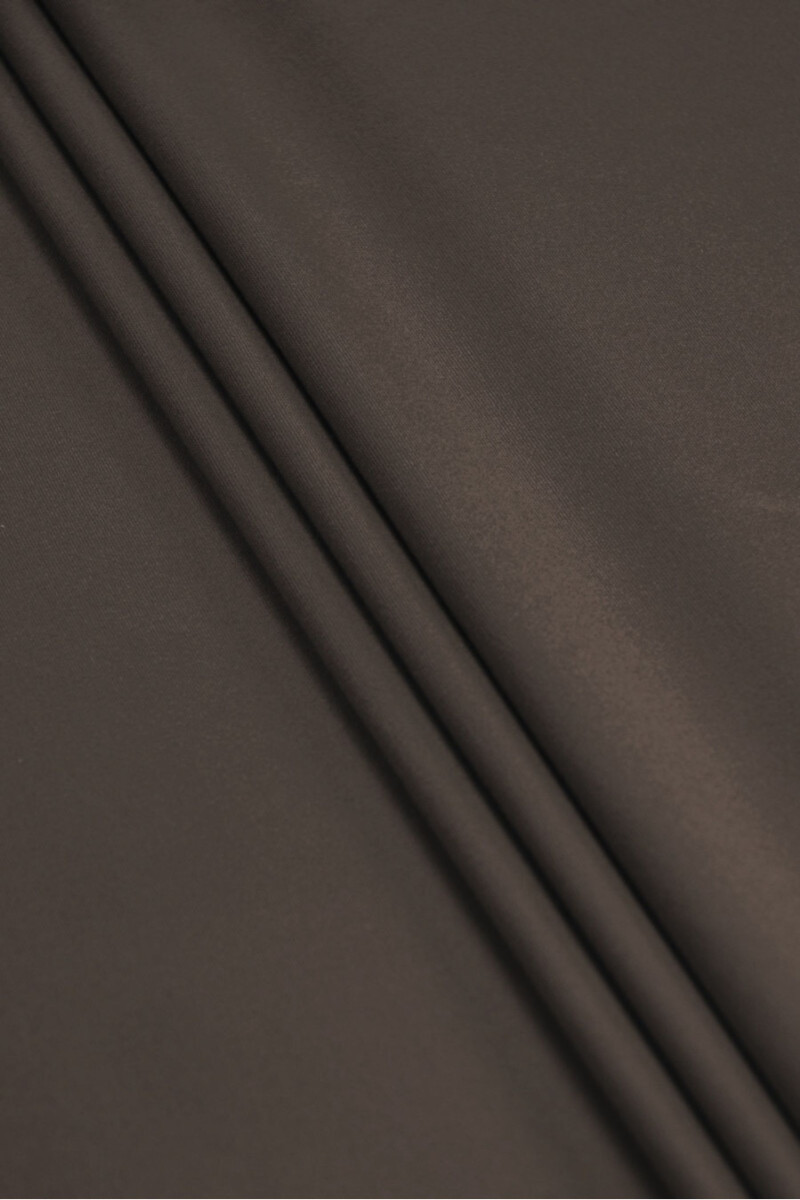 Jersey knitted dark chocolate