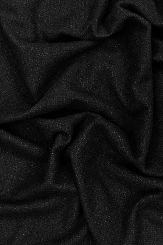 Coat wool with black texture