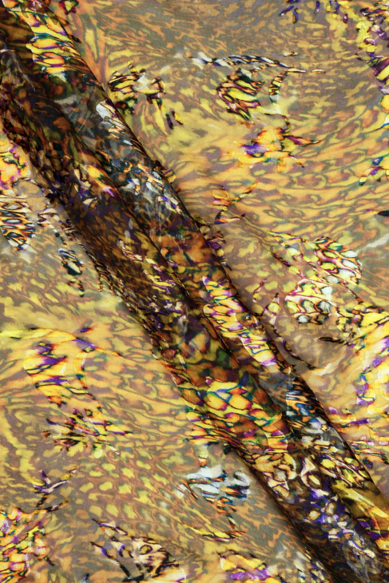 Шовк з віскозою...