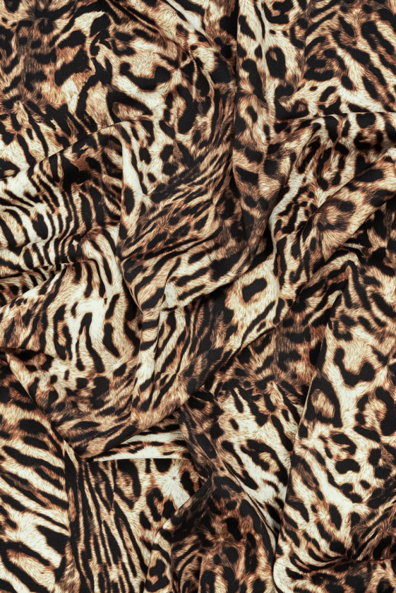 Viskoos leopardimustriga