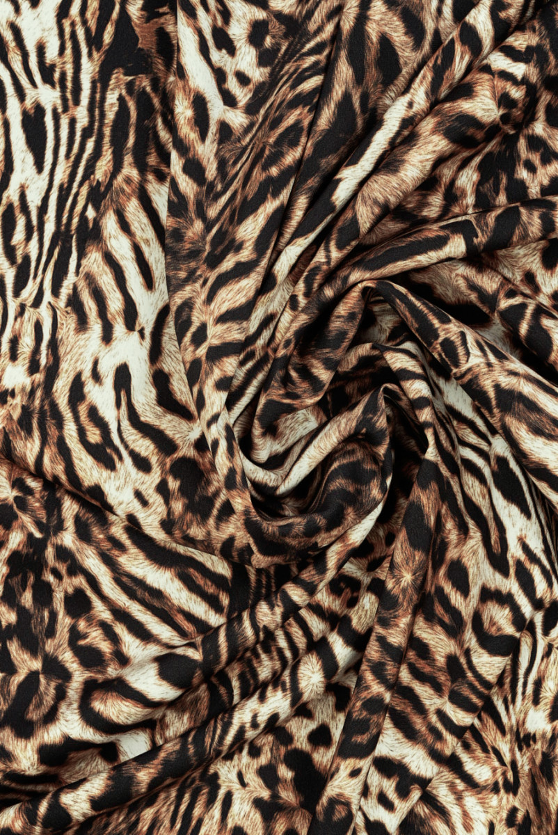 Leopard Viscose