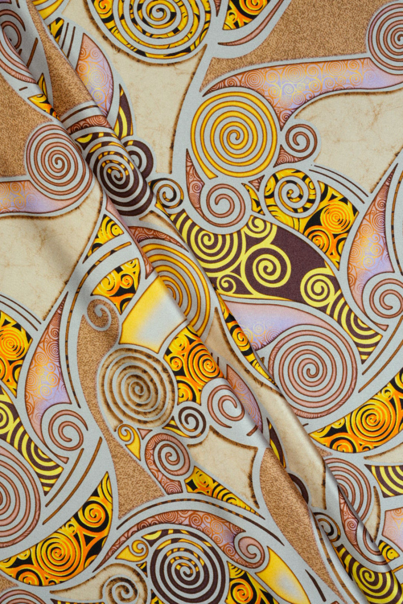 Orientalischer Seidensatin