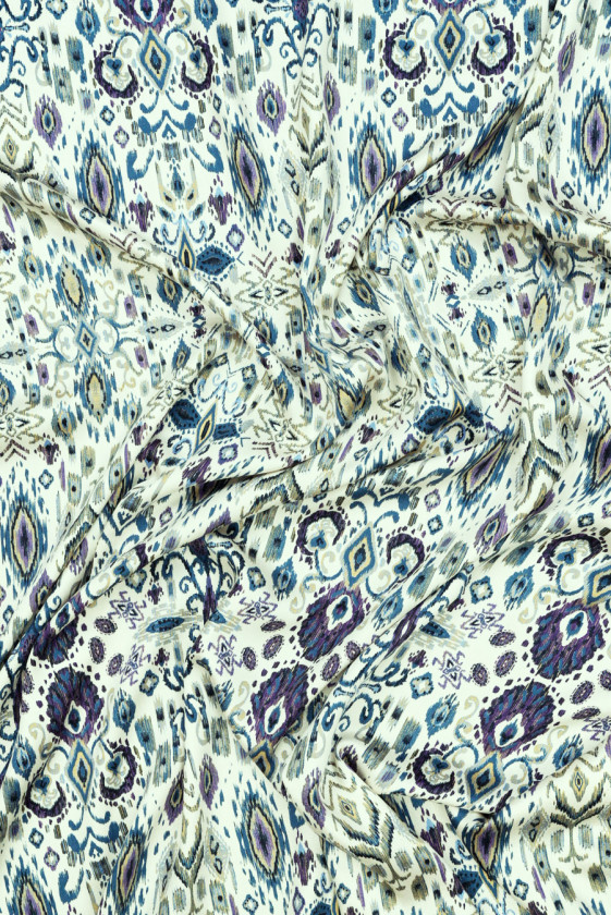 Viscose oriental small patterns