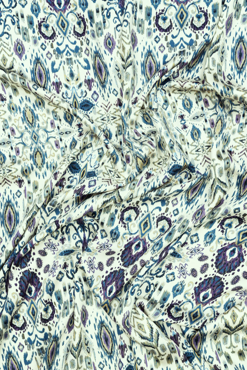 Viscose oriental small patterns