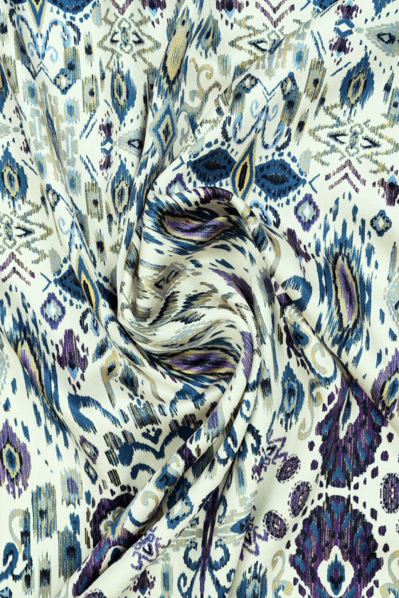 Viscose oriental small patterns