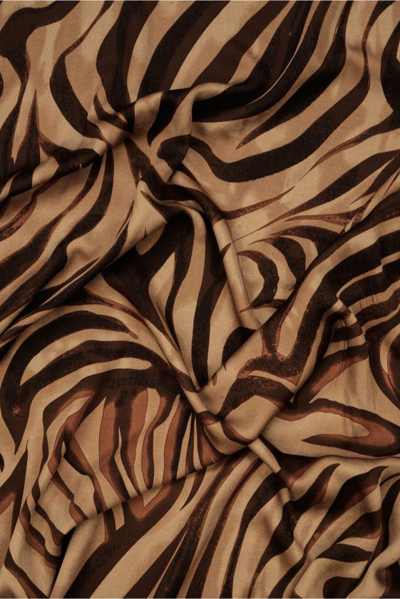 Viscose brown patterns