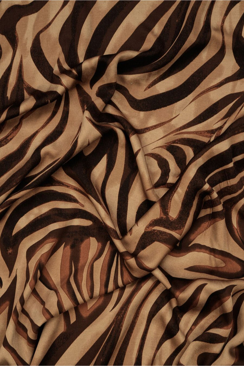 Viscose brown patterns