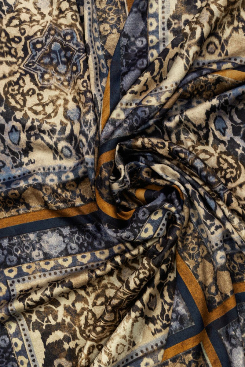 Viscose oriental squares