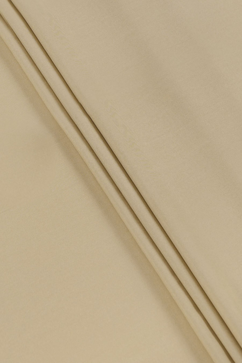 Modal typu cupro beżowy KUPON 120 cm