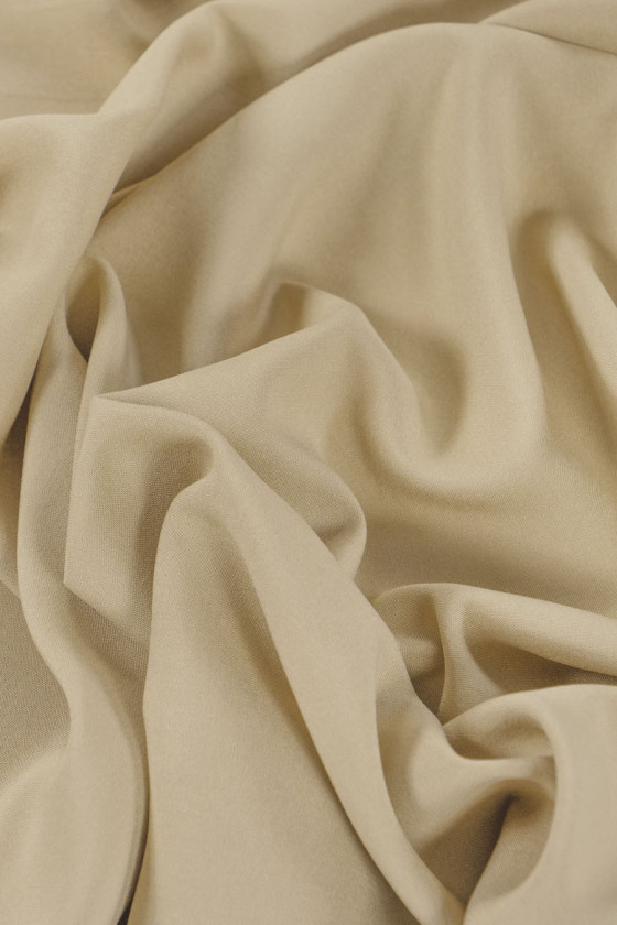 Modal Cupro beige COUPON 120 cm