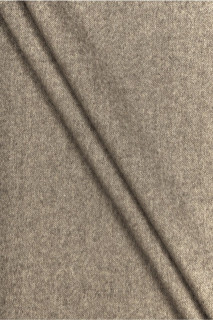 Polowlna světle béžová v rybí kost KUPON 120cm