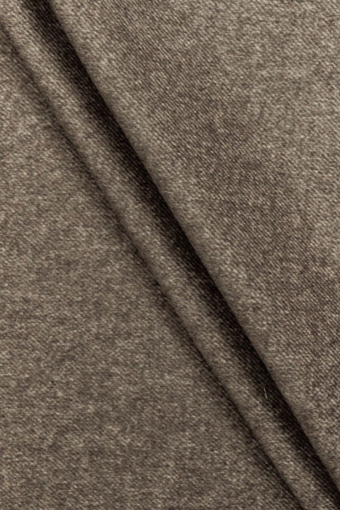 Poly-laine brun chiné