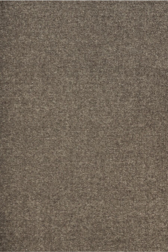 Braun melierte Polywolle