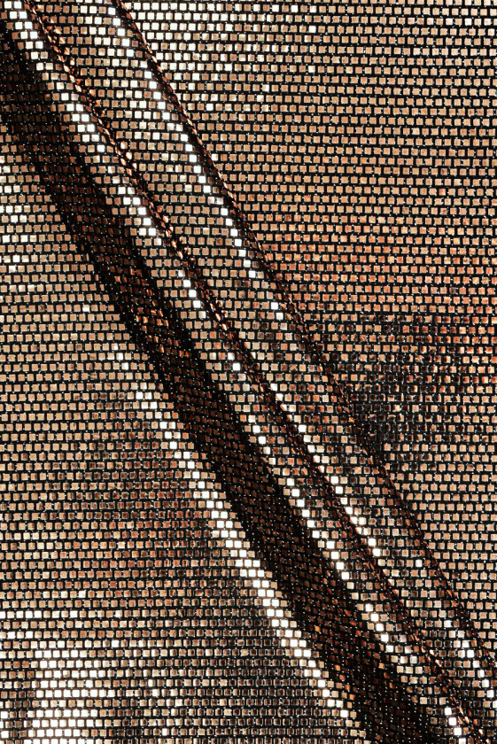 Evening knitwear golden...