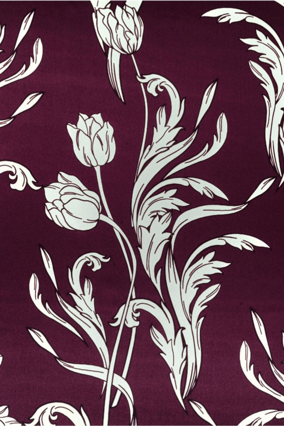 Tulpen aus Seidensatin weiß