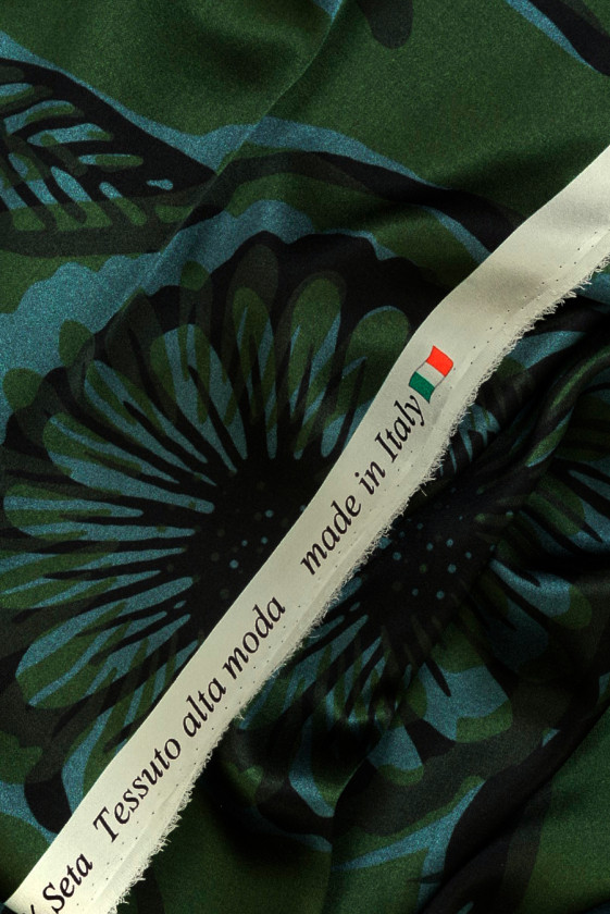 Шовк, атлас, велика рослинність