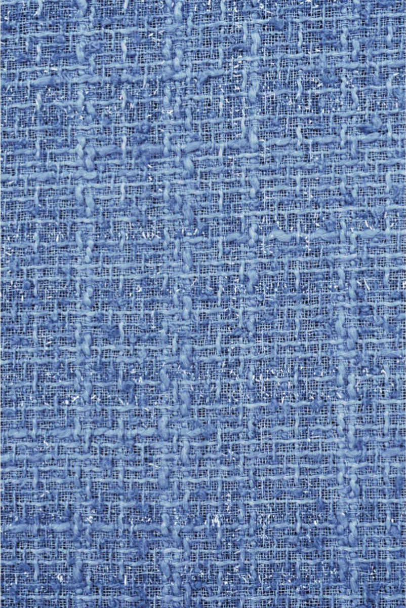 Chanel fabric - blue