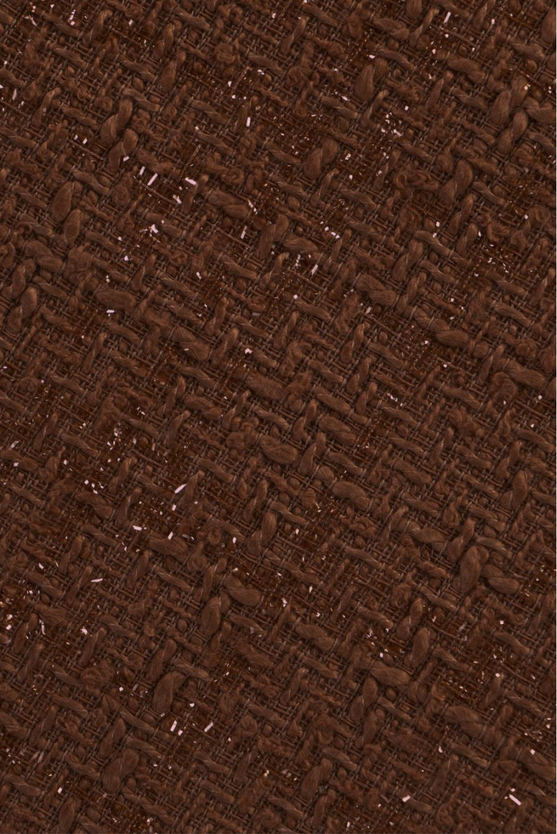 Látka Chanel - hnedá