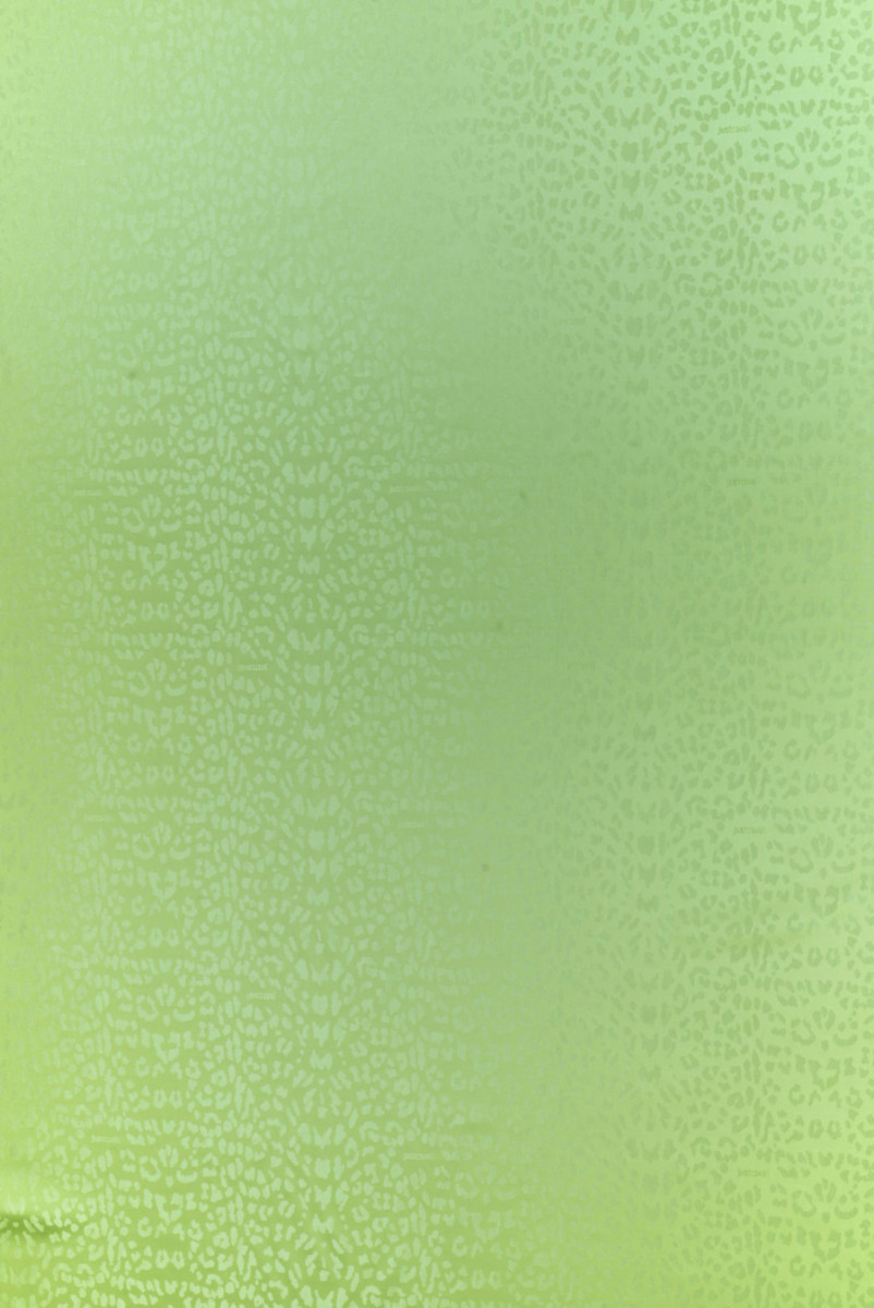 Limetten-Leoparden-Jacquard-Futter