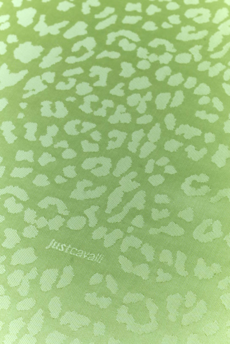 Limetten-Leoparden-Jacquard-Futter