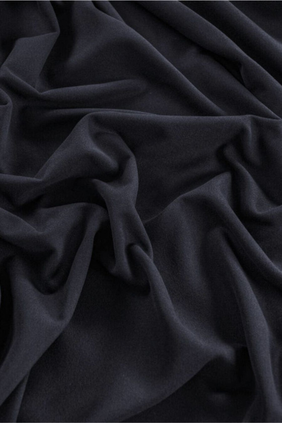 Coat wool extinguished dark navy blue