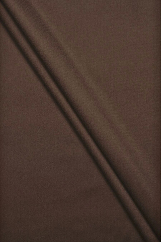 Coat wool with cashmere brown