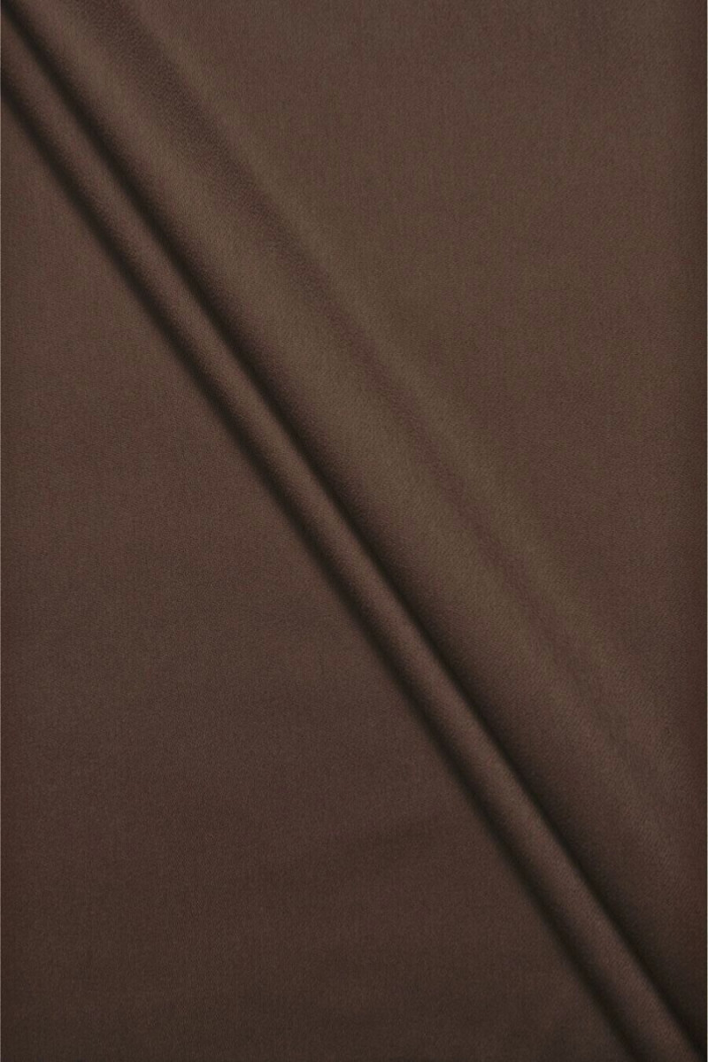 Coat wool with cashmere brown