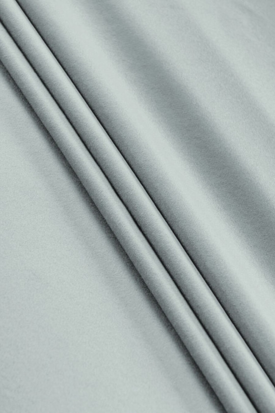 Grey-blue coat wool