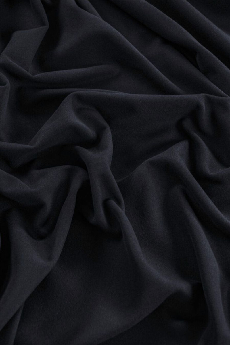 Coat wool dark navy blue