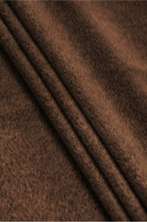 Cappotto alpaca con COUPON marroni di lana