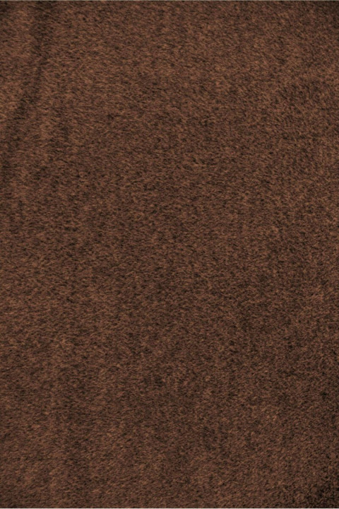 Coat alpaca with wool brown COUPONS