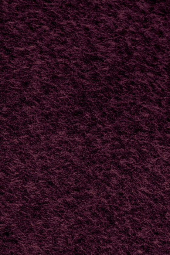 Coated alpaca with wool purple