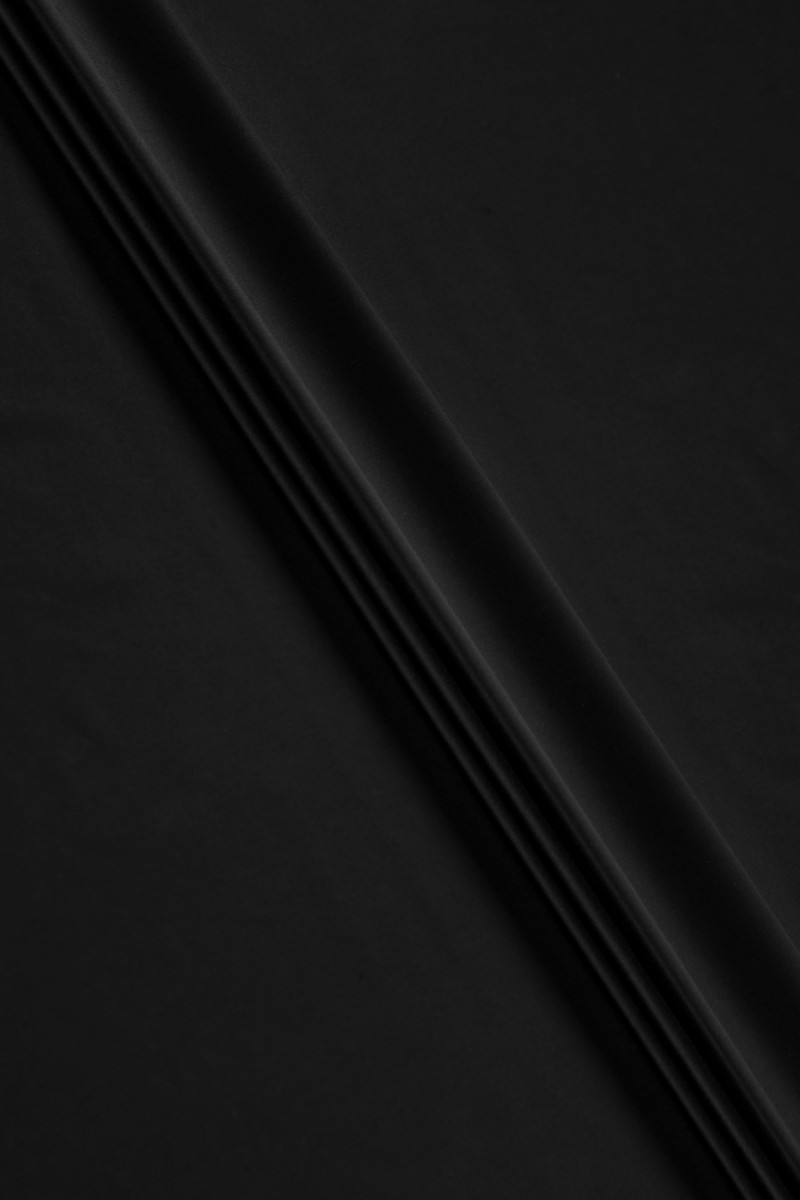 Elastische Baumwolle schwarz