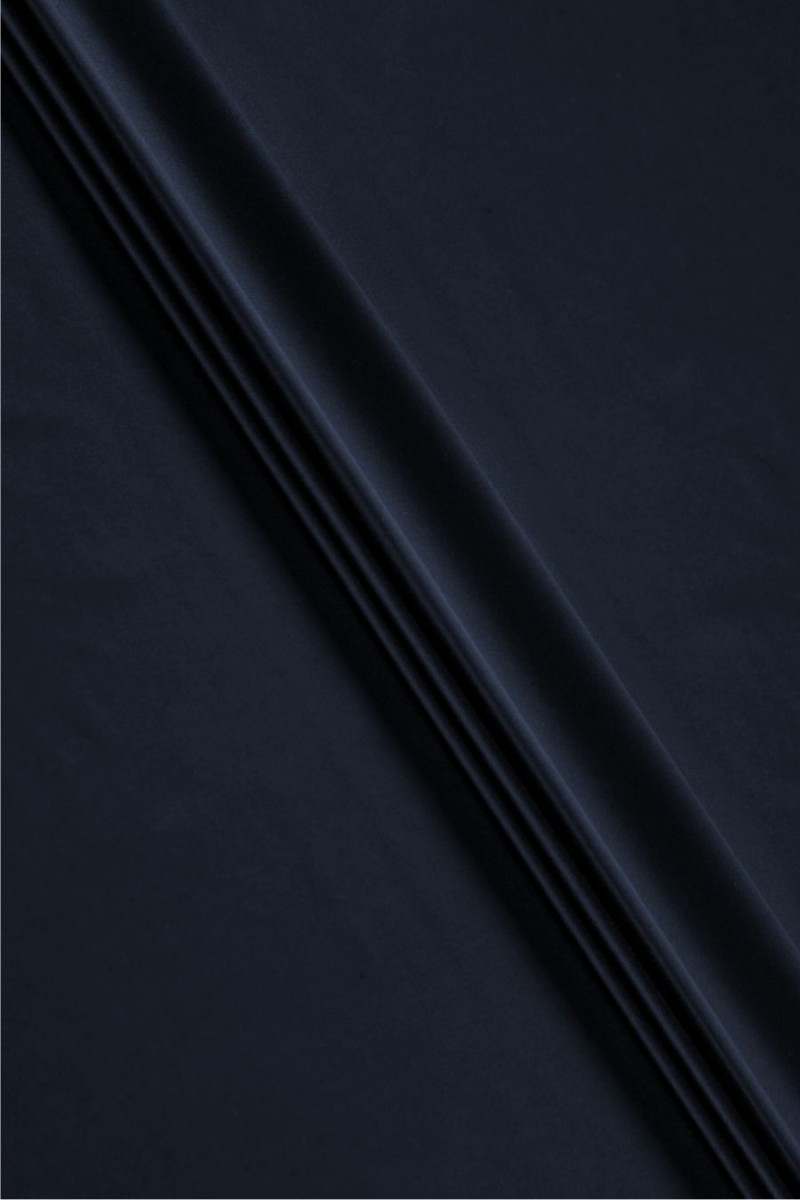 Elastic cotton dark navy blue