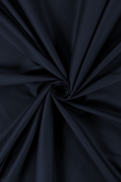 Elastic cotton dark navy blue