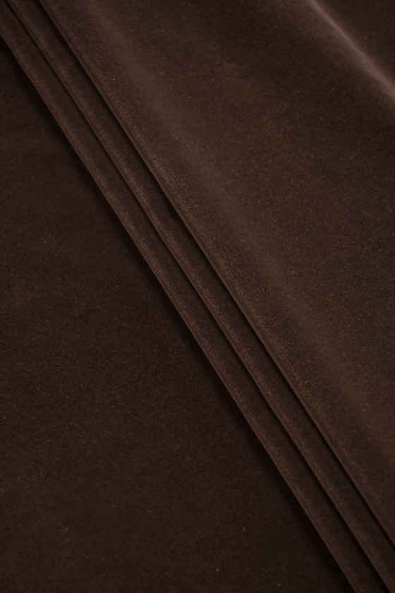 Velvet (velvet) cotton brown