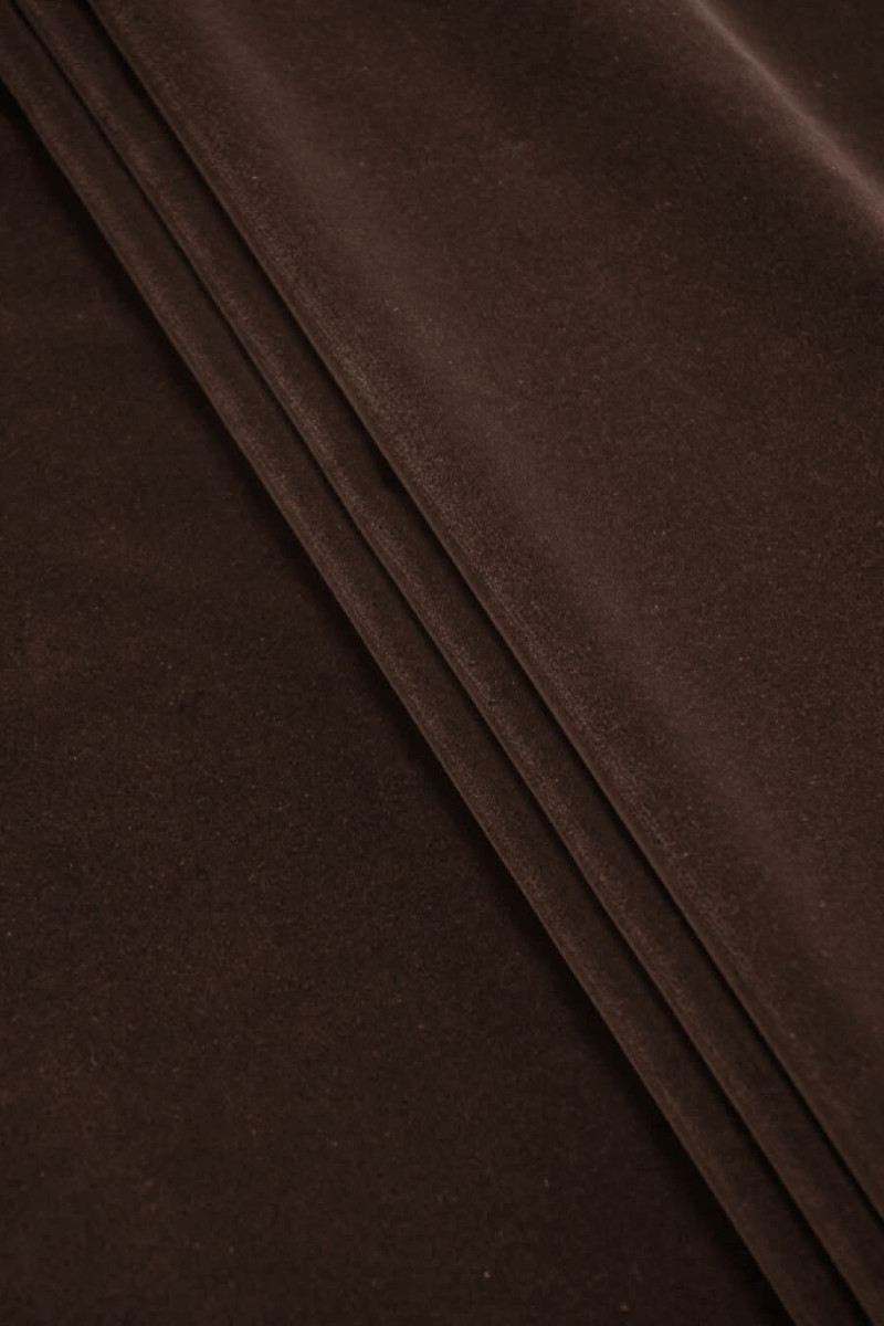 Velvet (velvet) cotton brown