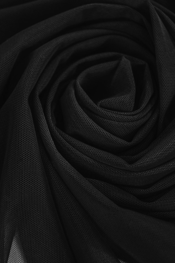 Tüll Mesh schwarz
