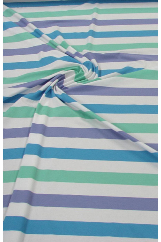 Dzianina wiskozowa w paski