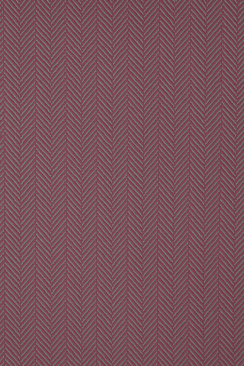 Costum în cote de herringbone gri burgund, lână KUPON 120cm