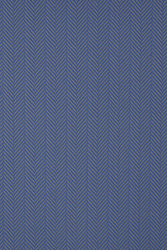 Laine de costume à chevrons gris bleuet