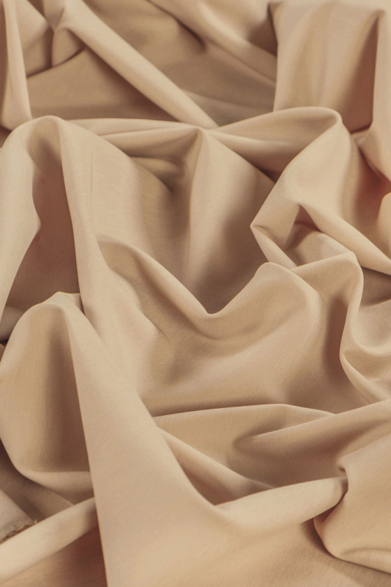 Beige skjorte bomuld