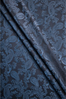 Jacquard lining blue twotone