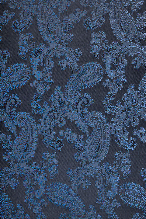 Jacquard lining blue twotone