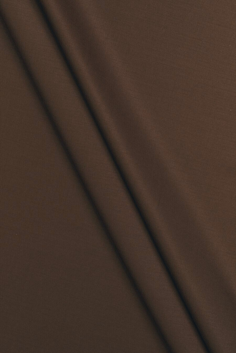 Hnědá vlna KUPON 135 cm