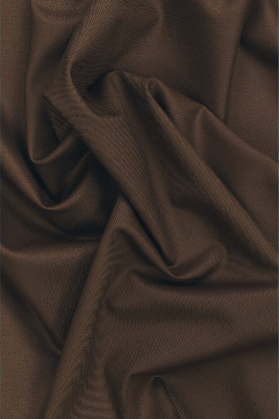 Laine marron KUPON 135 cm