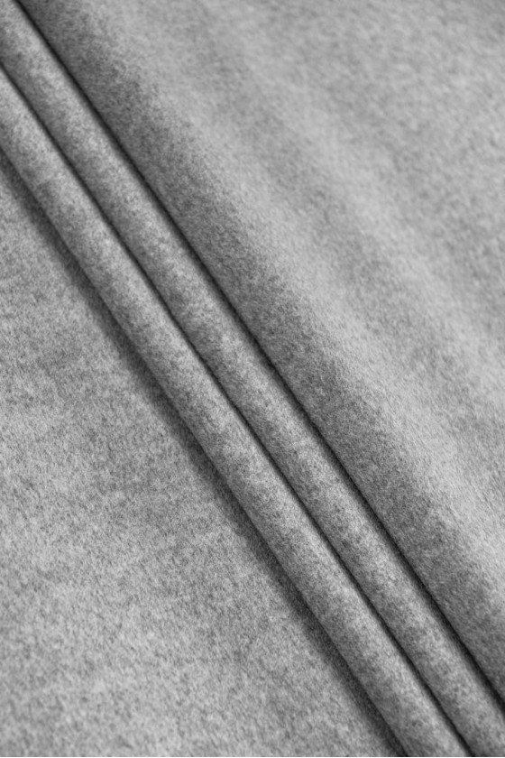 Grey coat wool