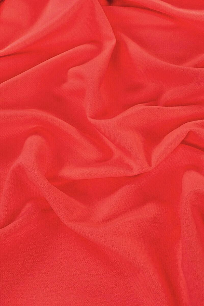 Manteau rouge en laine